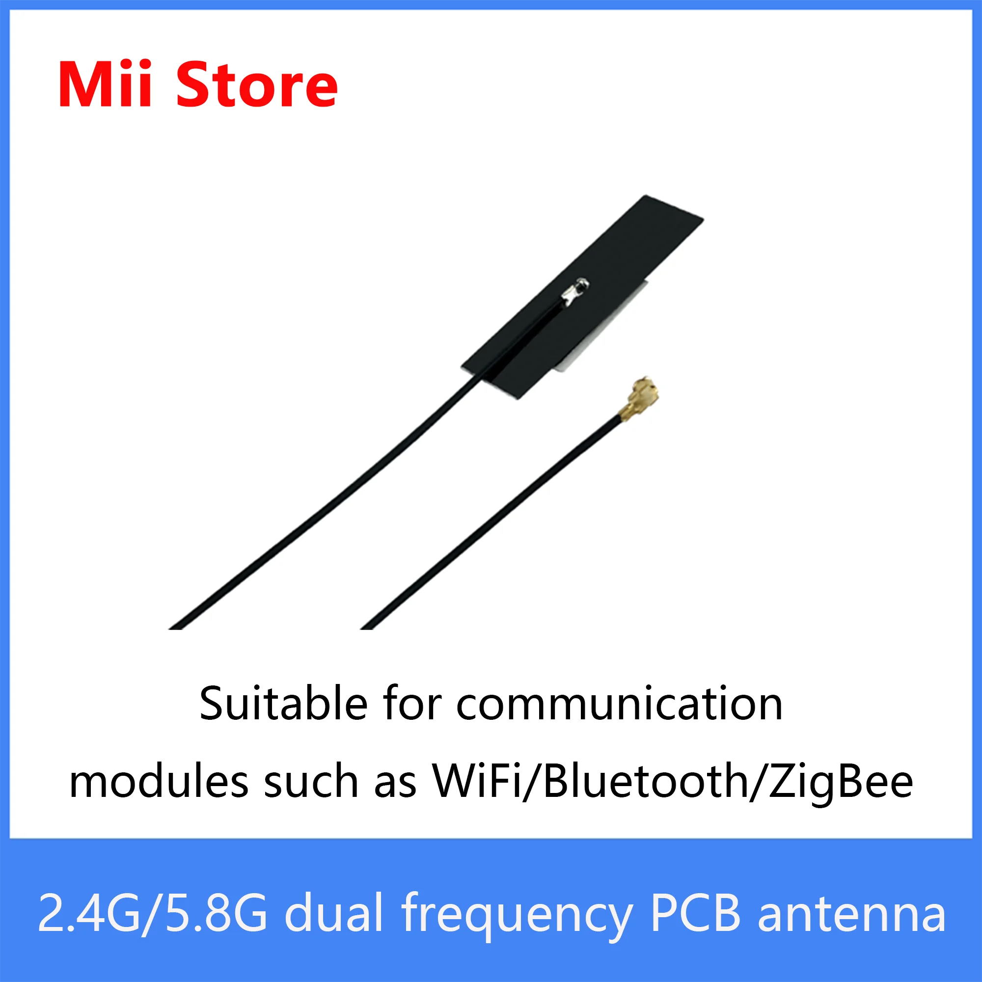 Tanio 2.4G/5.8G dual-częstotliwość WiFi moduł anteny IPEX dookólna