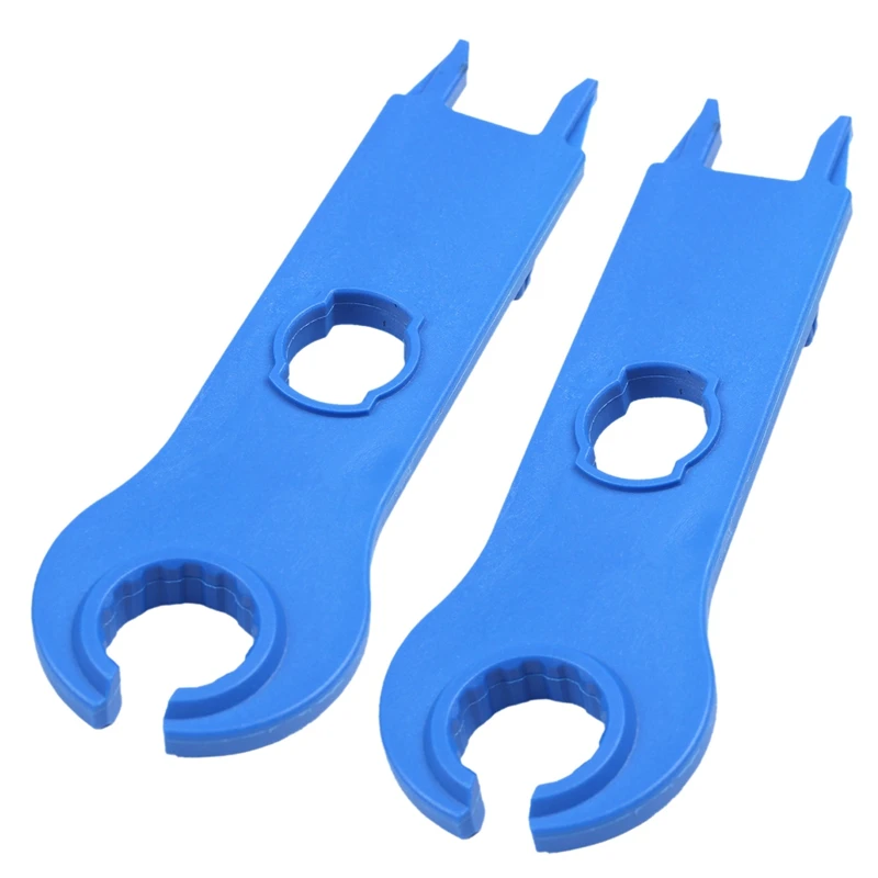 2 x MC4 Mounting Tool Solar PV Panels Joint MC4 Connection Wrench, blue