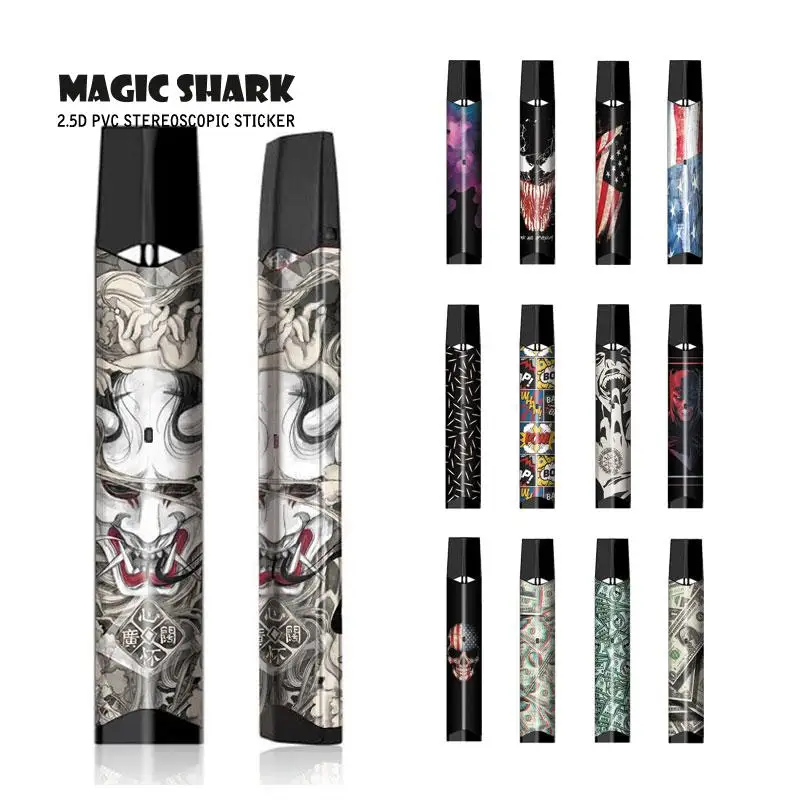 Чехол-наклейка Magic Shark Boom Money Venum США флаг Бэтмен злой из ПВХ для Smok Infinix 051-062 |