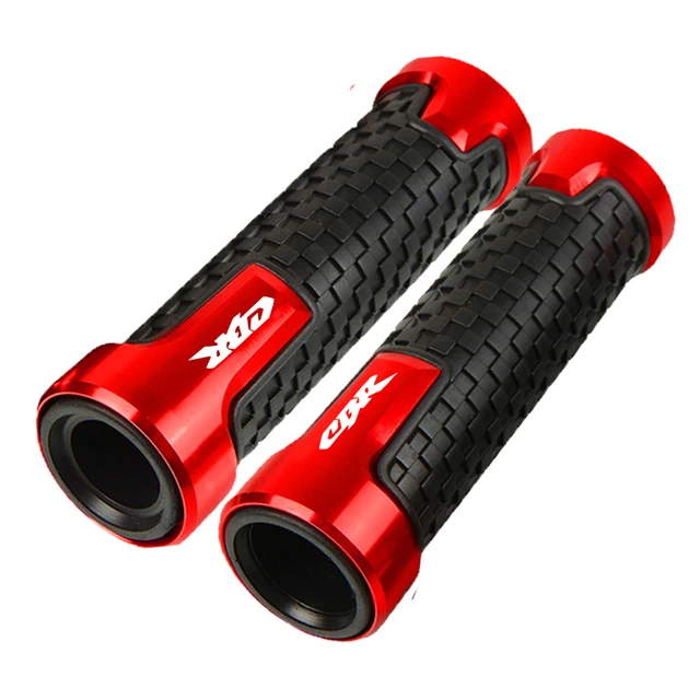 For Honda CBR 600 400 900 650 150 125 300 500 929 954 1000 250 R/RR/F/XX Motorcycle 22mm Handle grips handlebar grip ends Plug red