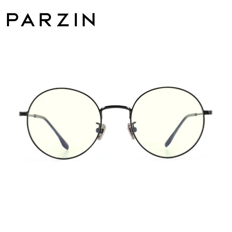 

PARZIN Round Glasses Frame Women Vintage Metal Prescription Eyeglasses Frame Ladies Myopia Eye Glass Comuter Glasses PZ15753