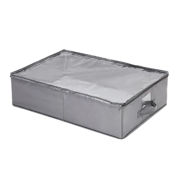 

Quilt Storage Box Foldable Clothing Moisture-Proof Finishing Box with Lid Large-Capacity Storage Saves Home Drawer Storage Box