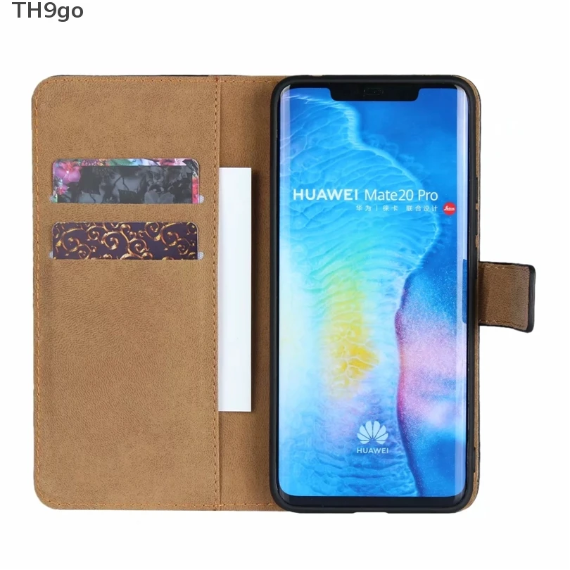 Противоударный кожаный тонкий чехол для телефона Huawei Mate 20 Pro 10 9 Lite 8 7 бумажник с