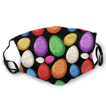 

Dinosaur Egg Double-sided printed dustproof and windproof mask, can be cleaned and reused, suitable for outdoor sports