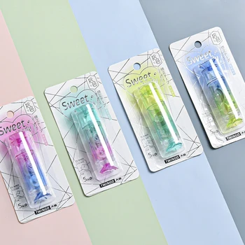 

4pcs/set Kawaii Candy Gradient Color White Out Corrector Correction Tape Stationery Student Altered Tapes School Office Supplies