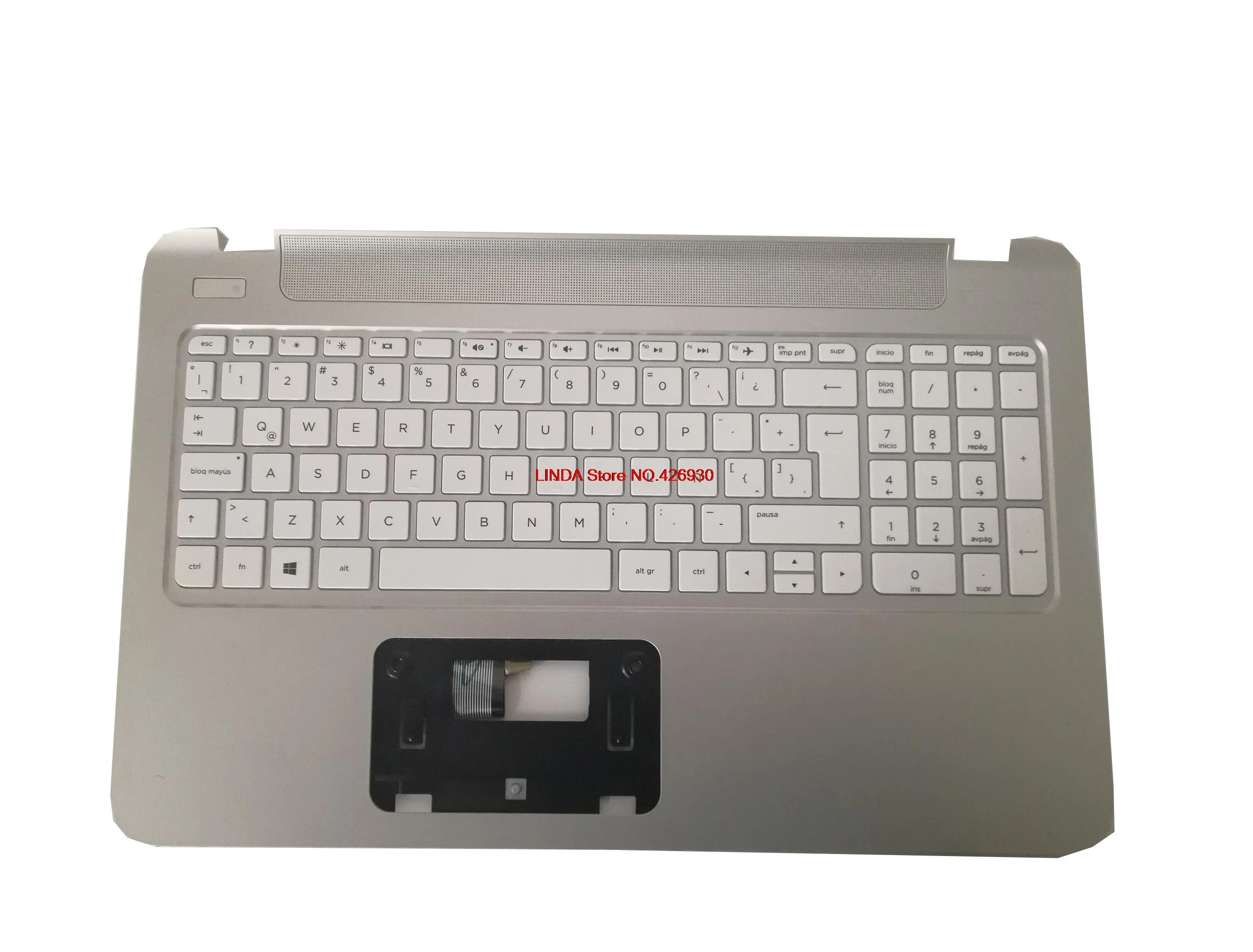 Подставка для ноутбука и клавиатура для hp для PAVILION 15-p000 C оболочка с Латиноамериканской клавиатурой 95% Новинка EAY14003040 762530-161