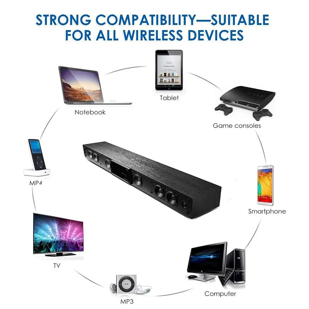 CAV Bluetooth Soundbar 3.1 Channel TV Speaker