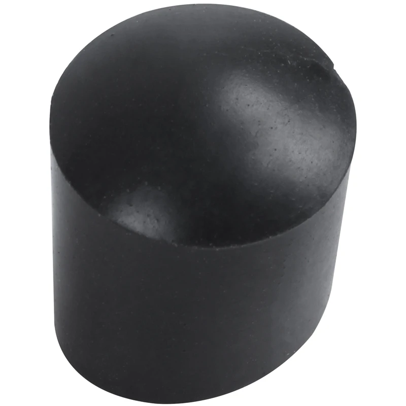 

Promotion! Rubber caps 40-piece black rubber tube ends 10mm round