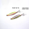 Rainbow Colors VIB 5g 8g 17g Laser Lure Metal jig Slow Jigging/Trolling wobbler Metal Spoon With Feather Hook Metal Fishing Lure ► Photo 3/6