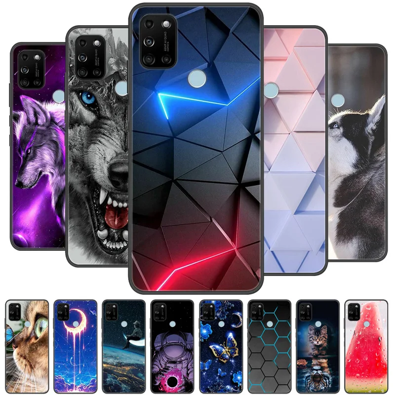 Dla Wiko View 5 Plus Case miękkie silikonowe plecki TPU pokrywa dla Wiko View 5 View5 Plus etui na telefony dla Wiko View 5 czarne muszle