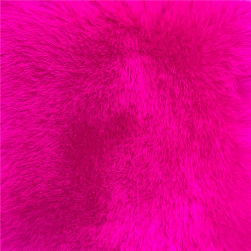 Hot pink Натуральный Лисий мех пальто для женщин Зимняя настоящая лисица теплая меховая куртка новая мода роскошный женский натуральный мех пальто - Цвет: Hot pink