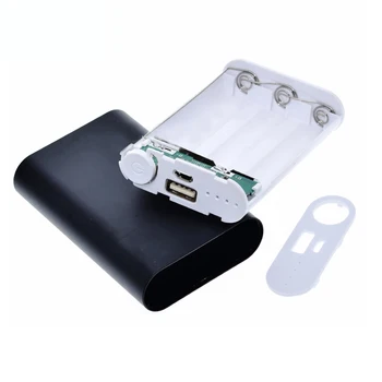 

10000mah Aluminum Power Bank Case Kit 3x18650 Battery Charger Diy Box For Smart Phone MP3 Electronic Mobile Charging