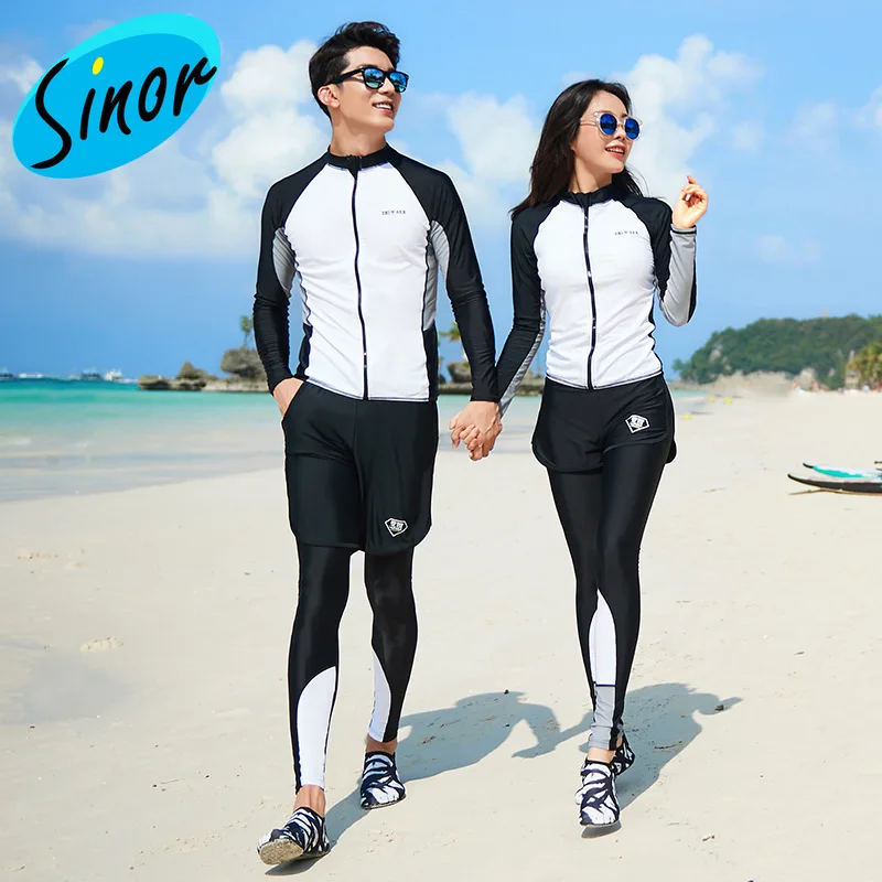 

[Bottom Price]New Direct Diving Suit Split Sunscreen Quick-Drying Swimsuit Couple Men and Women Jellyfish Suit Snorkeling Suit