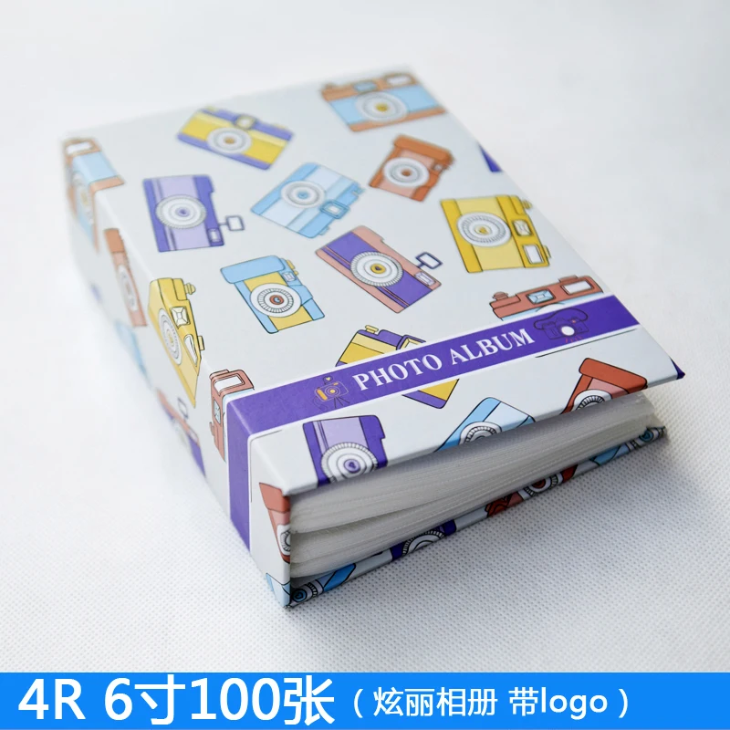 Альбом Insert type 6 дюймов Детский семейный альбом Большой 6 дюймов 100 листов записная книжка фотоальбом для полароидов ребенок Keepsake Cnblue