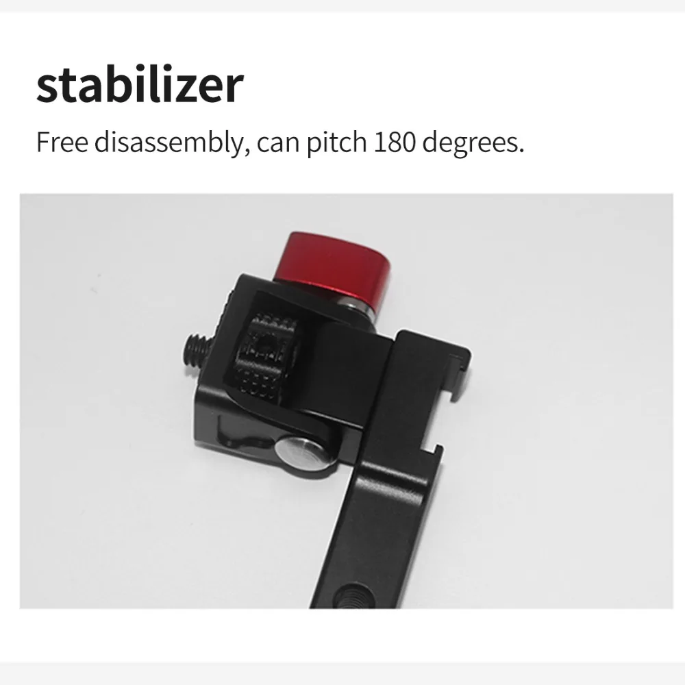 Gimbal Monitor Display Halterung für DJI Ronin S SC Zhiyun WEEBILL Handheld Stabilisator Video Licht Mikrofon ColdShoe Schraube – Detail 10