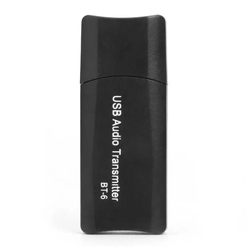 BT-6 2 в 1 стерео Bluetooth аудио приемник передатчик переключение через подключаемый USB 3,5 мм компьютерный ноутбук беспроводной адаптер