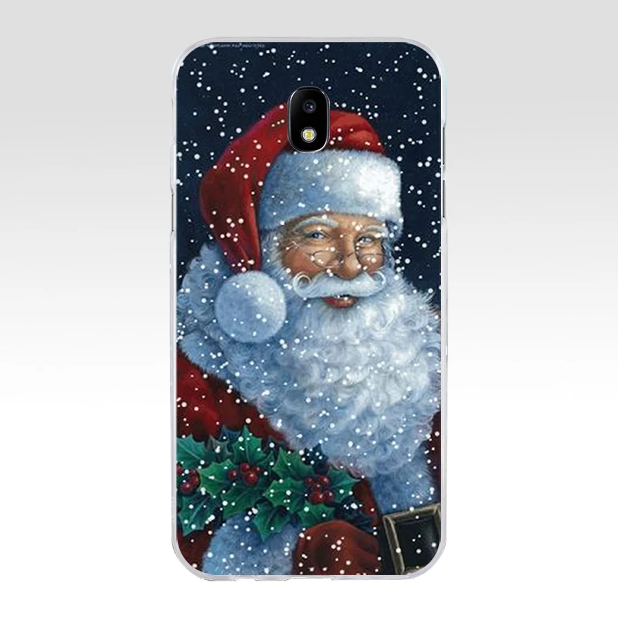 2 325FG Рождественский новогодний Мягкий силиконовый чехол из ТПУ для samsung j3 j5 j7 j330 j2 j6 Plus - Цвет: 2