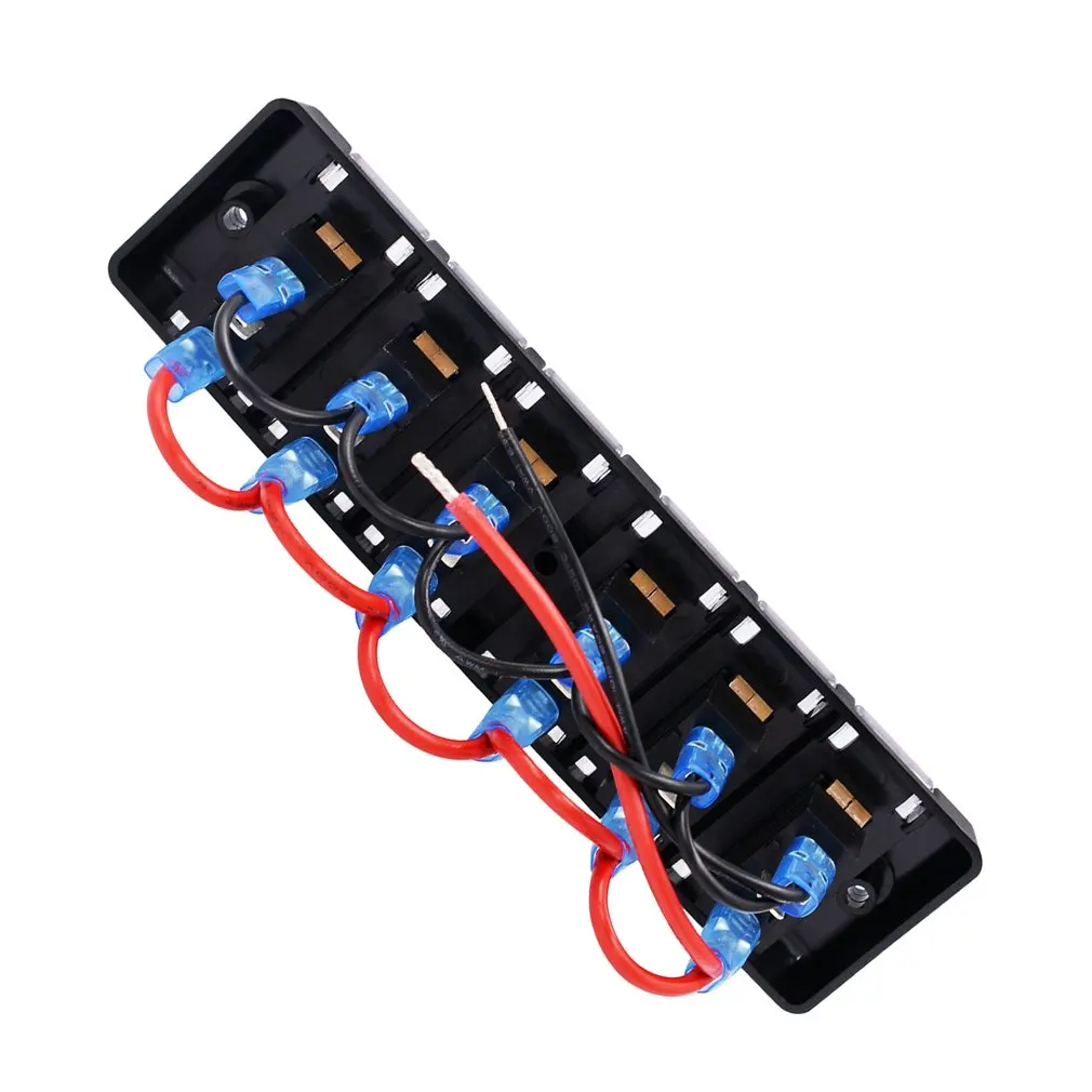 CS-596A1 Car Rv Automobile And Motorcycle Modification Parts Power Off Switch6-bit Combination Circuit Breaker 16A Supplier