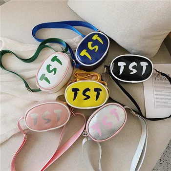 

2020 New Style Versitile Fashion Children Simple Wide-Strap Accessories Shoulder Bag Korean-style Shoulder Bag