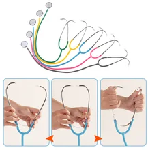 Дети Играя доктор игрушки стетоскоп игрушка Детские DIY игровой дом игрушки Детские DIY моделирование стетоскопы