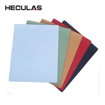 

HECULAS Double Size Leather Mouse Pad Anti-slip Waterproof Mousepad Easy to Clean Desk Mat