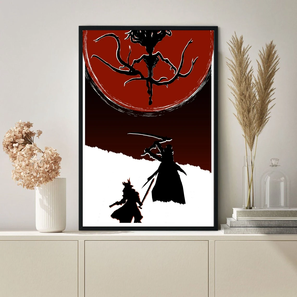 Bloodborne Game Poster Canvas Picture Print Home Wall Painting Decoration (No Frame)