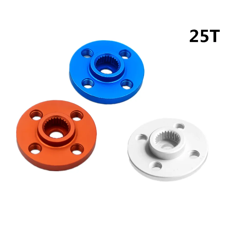 Aluminum25TCircularServoArmM3forHitecParallaxFutabaJR