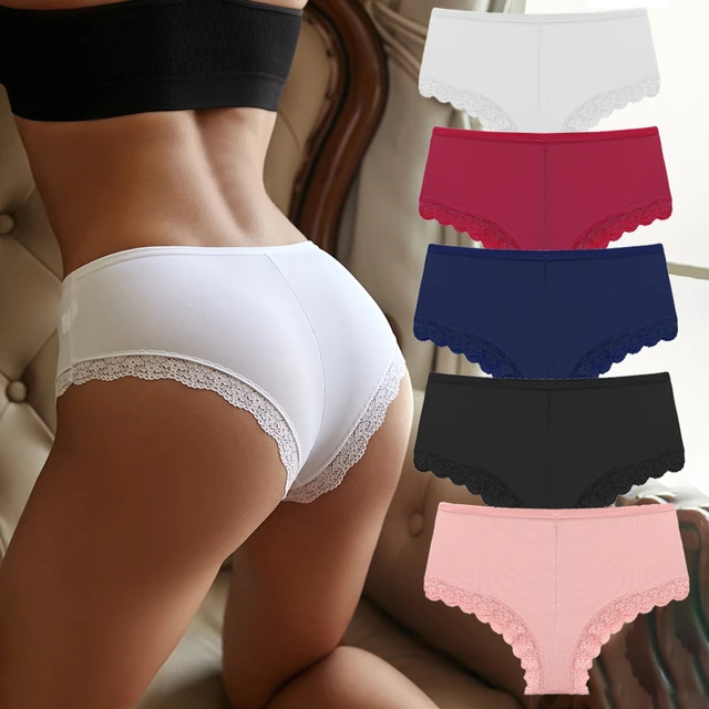 New Lace Women's Panties Low-waist Underwear Women Soft Underpants Seamless  Panties Ladies Panty Comfortable Lingerie