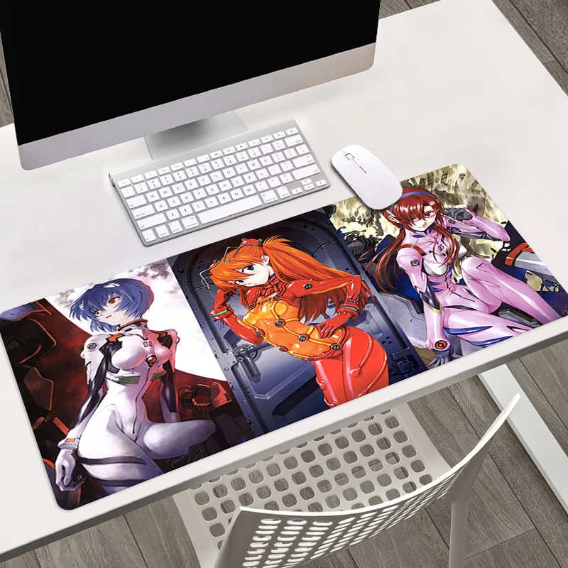Mouse pad Evangelion Computer Laptop Anime Keyboard Mouse Mat Large