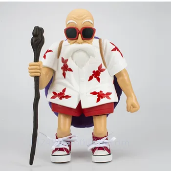 

Dragon Ball Super Saiyan Master Roshi Kame Sennin Battle Damaged Edition Animation Removable Shoes PVC Action Model Toy G500