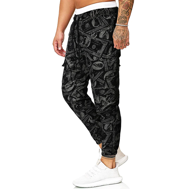 S-2XL новые мужские s Jogger осенние карандашный гаремный брюки мужские Камуфлированные штаны, милитари несколько стилей брюки свободные удобные брюки карго