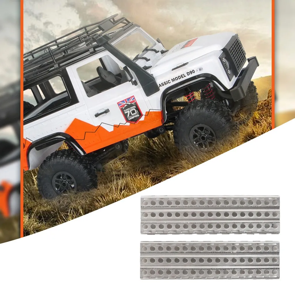 Metal Anti-skid Plate Sand Ladder Board For RC 1/10 Crawler TRX4 SCX10 Car CarPart Simulation Climbing Accessories | Игрушки и хобби