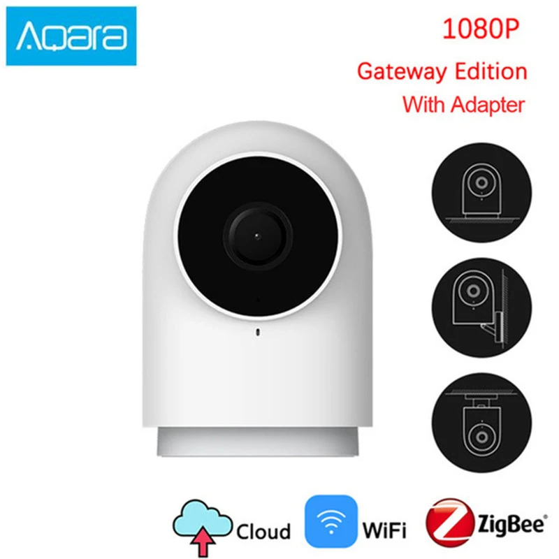 Aqara камера G2 Смарт шлюз концентратор с функцией шлюза 1080P 140 градусов зеркало