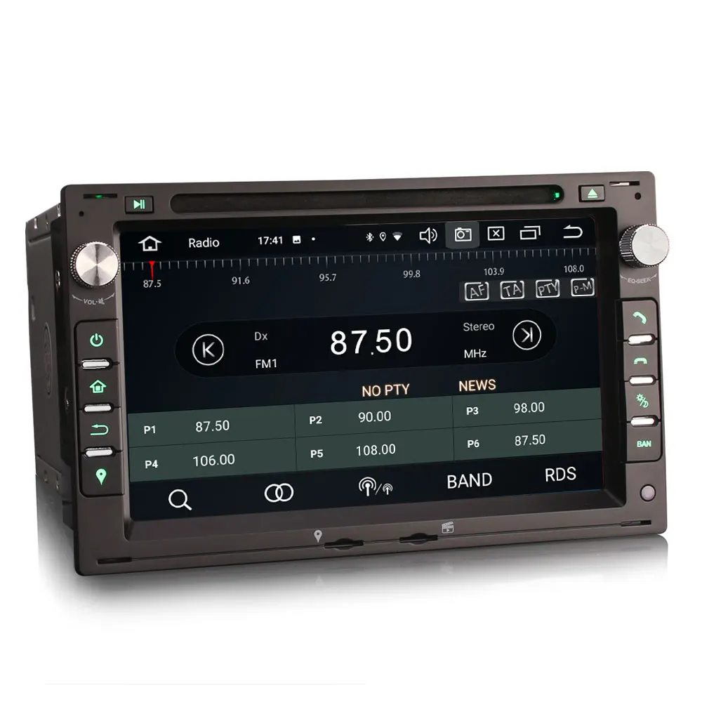 7 "Android 10.0 os Carro DVD Sistema Multimídia GPS Radio Player para Peugeot 307 2001-2006 com Construído-no Sistema de Amplificador DSP