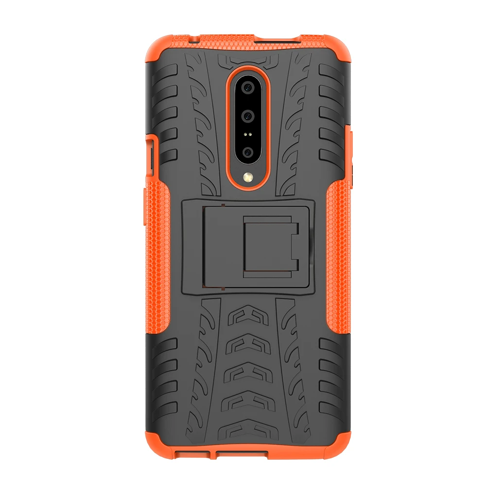 Orange Для One plus 7 Pro Чехол 2в1 TPU+ PC сверхпрочный бронированный жесткий силиконовый чехол для телефона чехол для Oneplus 5T 6T 6 7 1+ 5T 1+ 6 1+ 6T 1+ 7 Pro - Цвет: Orange