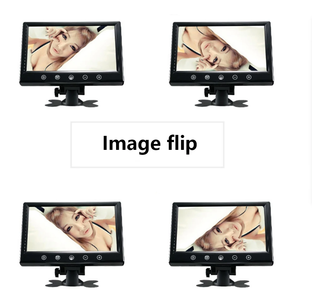 10.1 inch Car Display AV Car Monitor Portable Display support PAL / NTSC Video Input 16:9 TV
