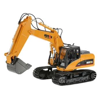

Huina 1550 1:14 2.4Ghz 15Ch Rc Car Alloy Excavator Rtr Boy Kids Adults Toy Truck