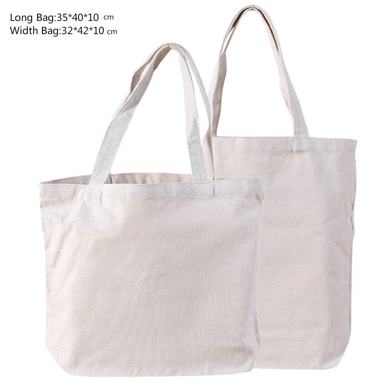 style 1 2pcs Новые женские сумки для покупок, холщовые сумки для продуктов, повседневные одноцветные сумки для покупок, переносные сумочки, перерабатываемые мешки, 1/2 шт - Цвет: style 1 2pcs