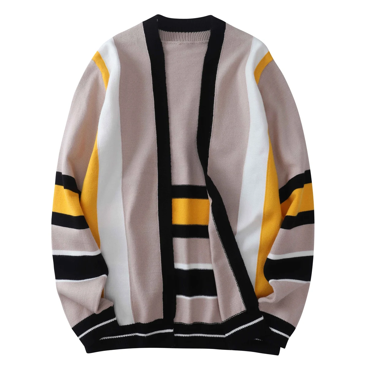 Korean Loose Sweater Men 2020 Spirnt Autumn Brand Striped Cardigan Sweaters Man Casual Knitwear Sweater Coat Men Clothes Fashion Korean Loose Sweater Men 2020 Spirnt Autumn Brand Striped Cardigan Sweaters Man Casual Knitwear Sweater Coat Men Clothes Fashion