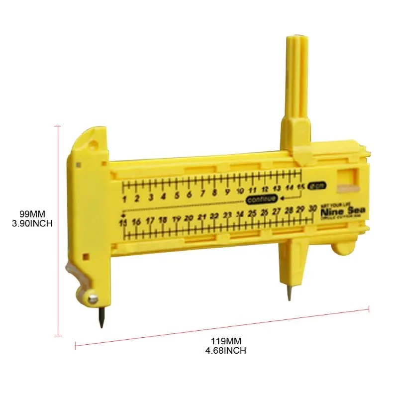 Компасы резец круга утилита Фотобумага резак Циркулярный инструмент DIY