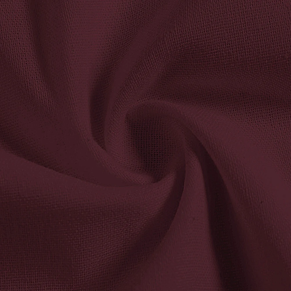 Kureas, женские платья, Осенние, размера плюс, элегантные, мешковатые, повседневные, макси, платье из хлопка и льна, о-образный вырез, половина рукава, свободная женская одежда