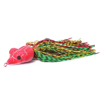 

VISSEN Outdoor sports fishing 5pcs ice fishing products 9cm/7g Lei frog fishing bait bionic road Asia plastic bait fishing lure