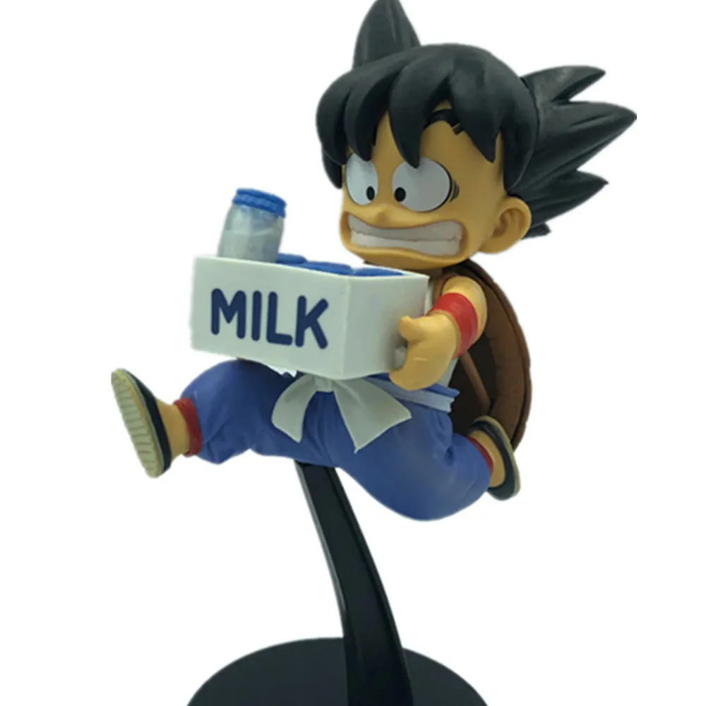 

Dragon Ball Z Goku Childhood Milk BWFC2 PVC Action Figure Anime Dragon Ball Super DBZ Child Goku Figurine Toys