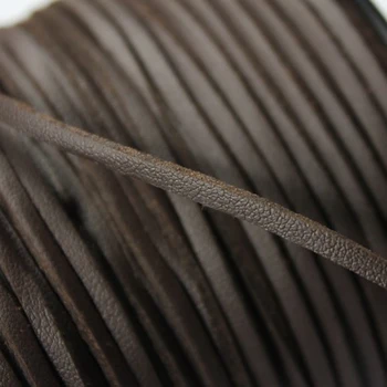 

10 Yards 3mm Patent Faux Suede Leather, Dark Brown Coated Suede Leather CS3M169