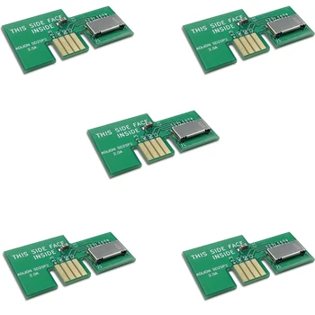 

Card Adapter TF Card Reader Replacement for NGC SD2SP2 SDLoad SDL Adapter Special Parts for Game Consoles 5Pcs