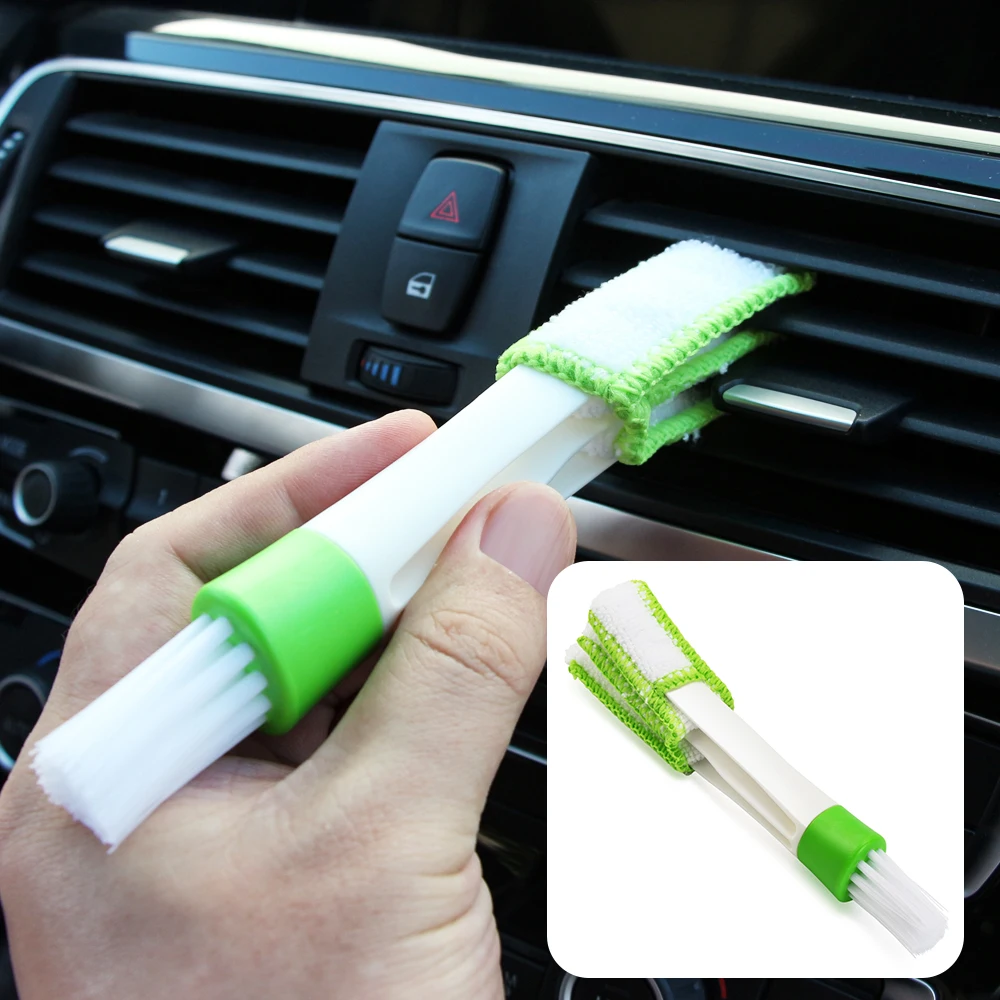 Microfibre Car Air Conditioner Vent Brush for Kia Rio K2 Sportage Soul Mazda 3 6 CX-5 Lada Skoda Octavia | Автомобили и мотоциклы