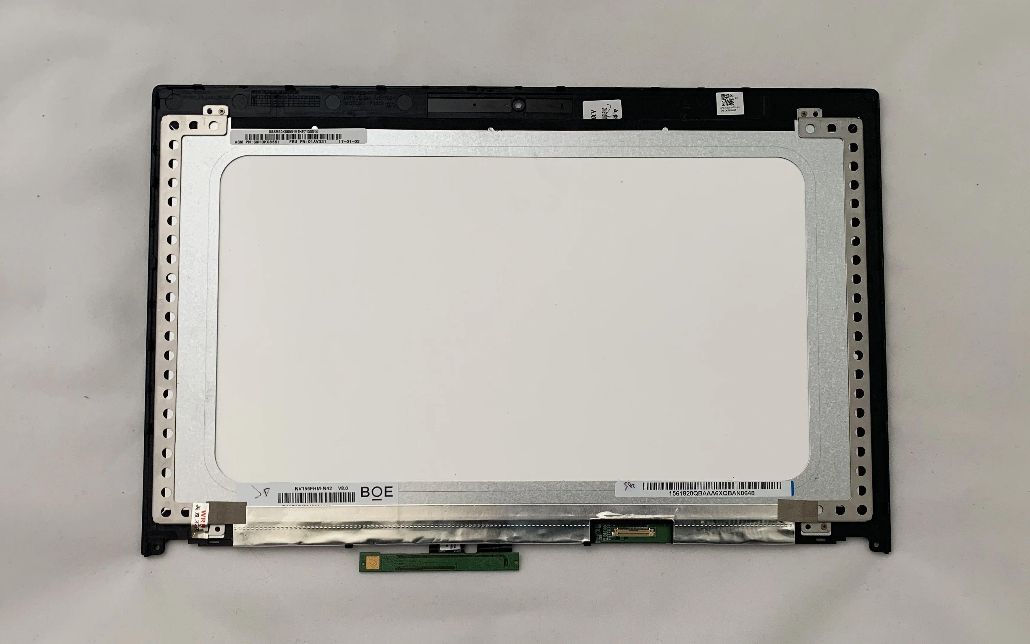 15," сенсорная сборка+ рамка для ноутбука lenovo thinkpad P51 ips ЖК-дисплей Digizite панель Оригинальная FHD 1920*1080 30 контактов 01AV358