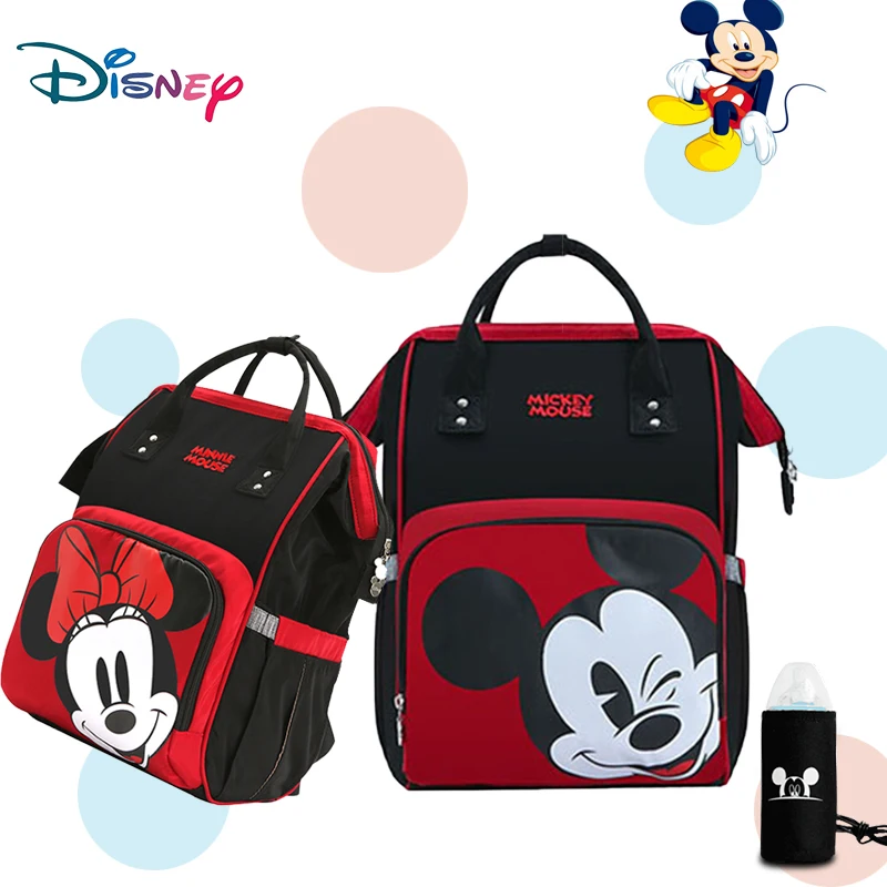 Сумка для детских подгузников Disney с Микки Маусом многофункциональный рюкзак USB