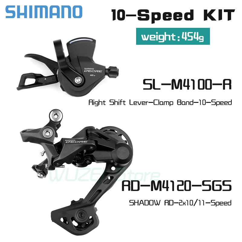 Shimano Deore M4100 Shifter M4120 Derailleur SGS 10-Fold MTB groups 