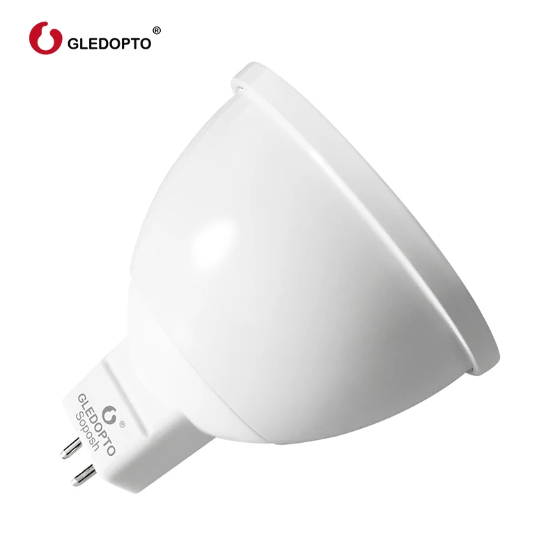 ZIGBEE светодиодный MR16 4W RGB+ CCT прожектор ww/cw 2700-6500k DC12V теплый белый работа с zigbee 3,0 шлюз amazon echo plus